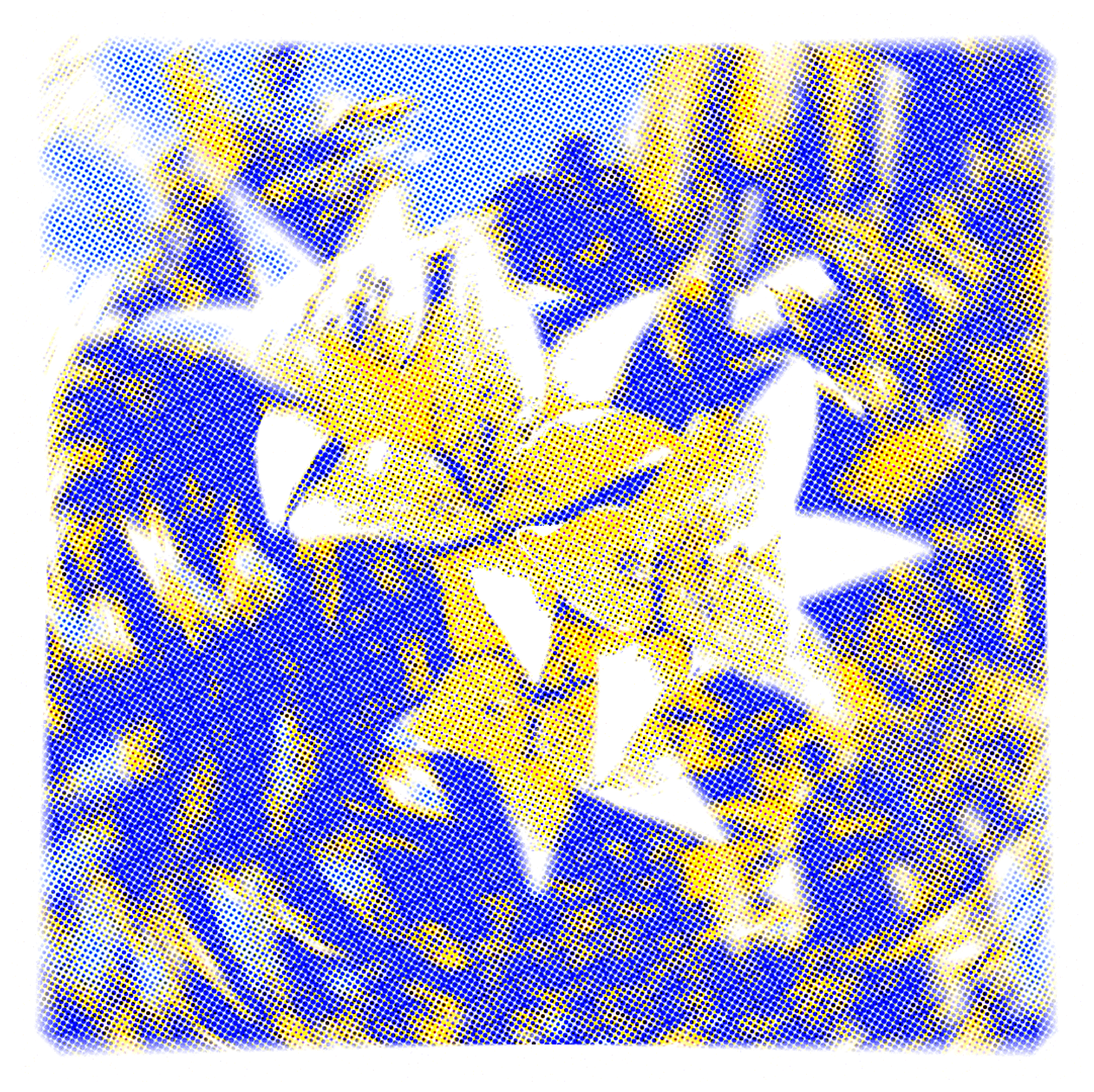 Edited abstract flower, made by Kaj-Benjamin Sitanala